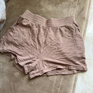 Brown Sweatshorts